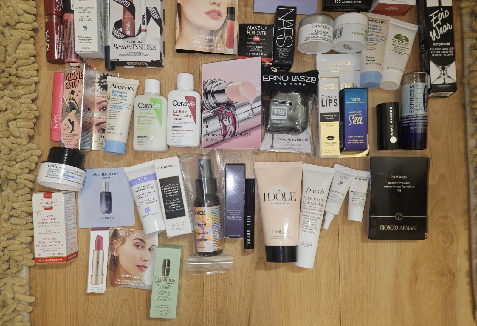 Huge 50+ Beauty Makeup Skincare Lot Full & Deluxe Sample Sz Ulta Sephora Lot B