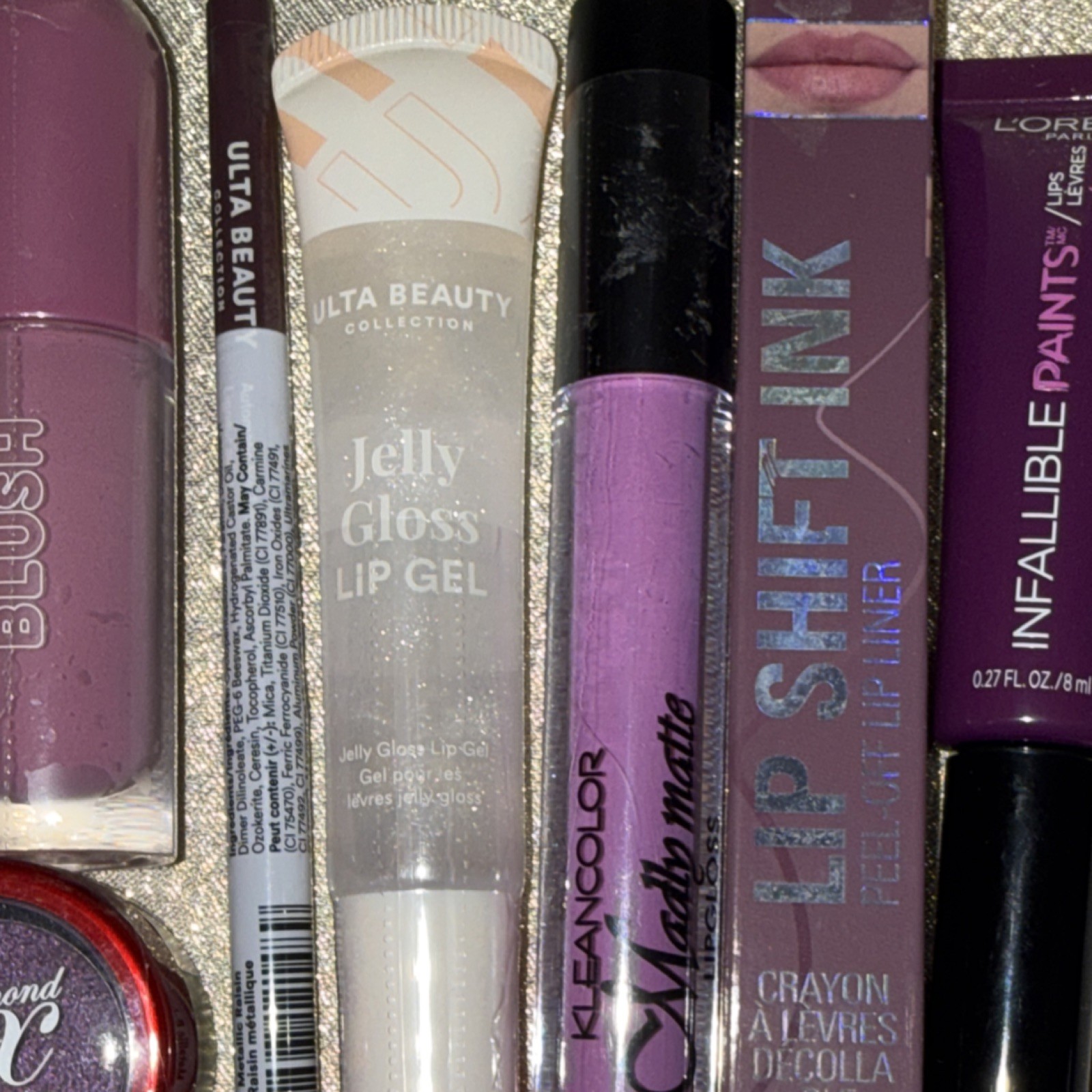 40 PC Ulta Beauty L’Oréal KleanColor Mixed Lot Makeup Skincare Perfume Bags