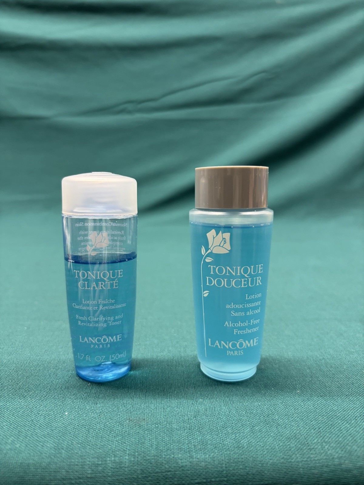 Lancome Lot of 28 Travel and Sample Size Products; Moisturizer/Eye Cream & More