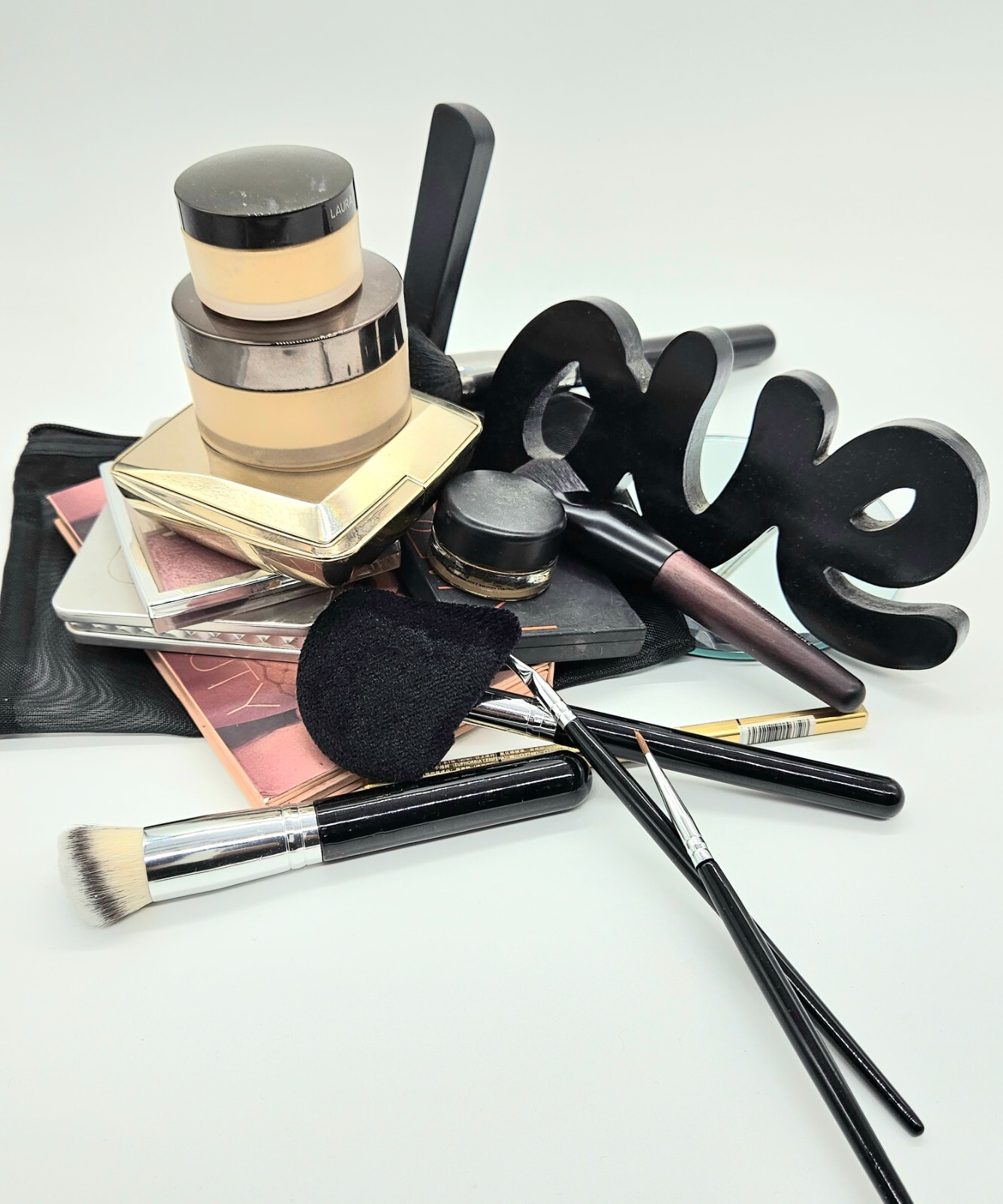 Beauty tools bundle with false eyelashes