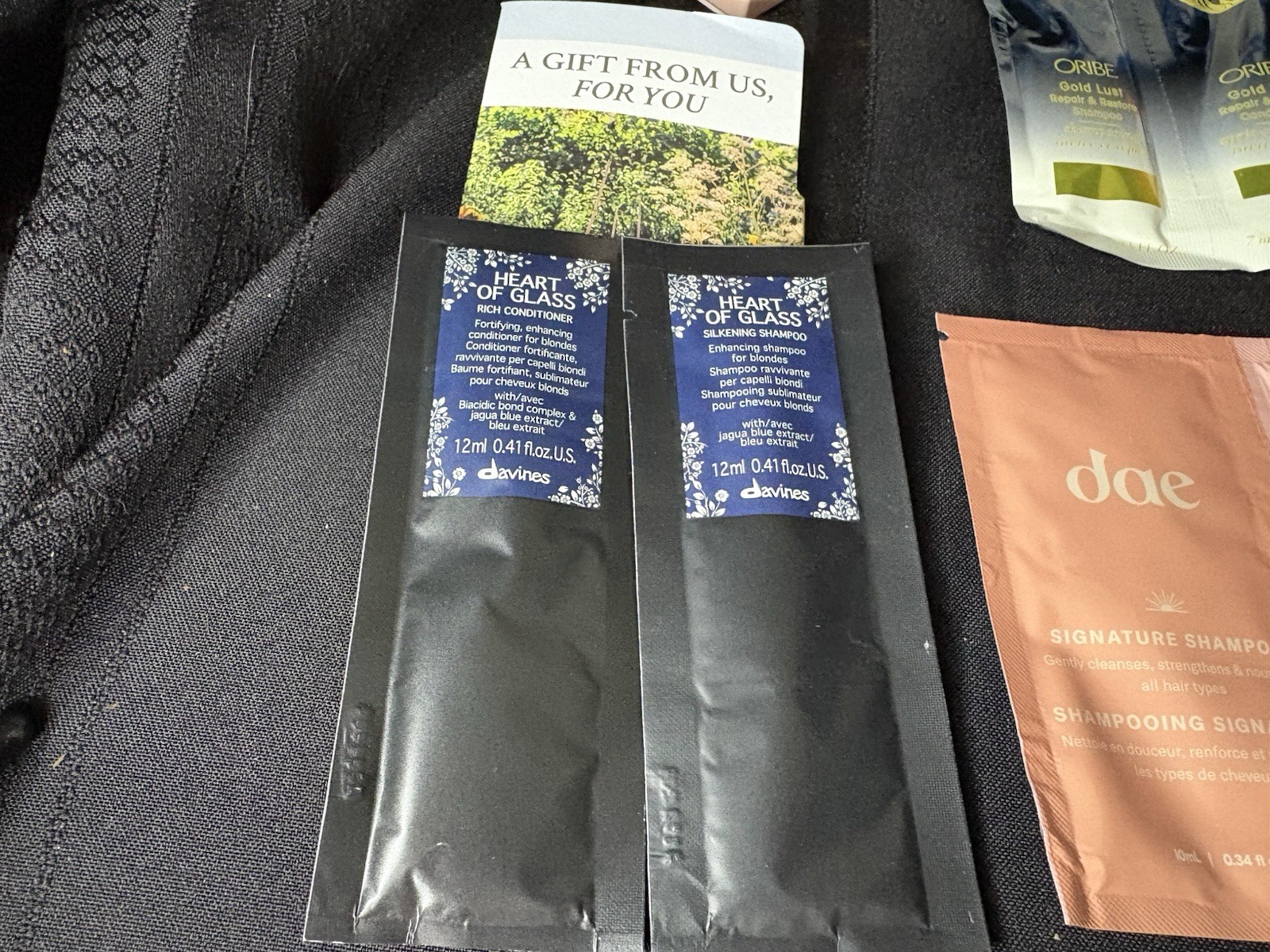 SEPHORA 15 piece HAIR CARE ANIMATION Sample Bag