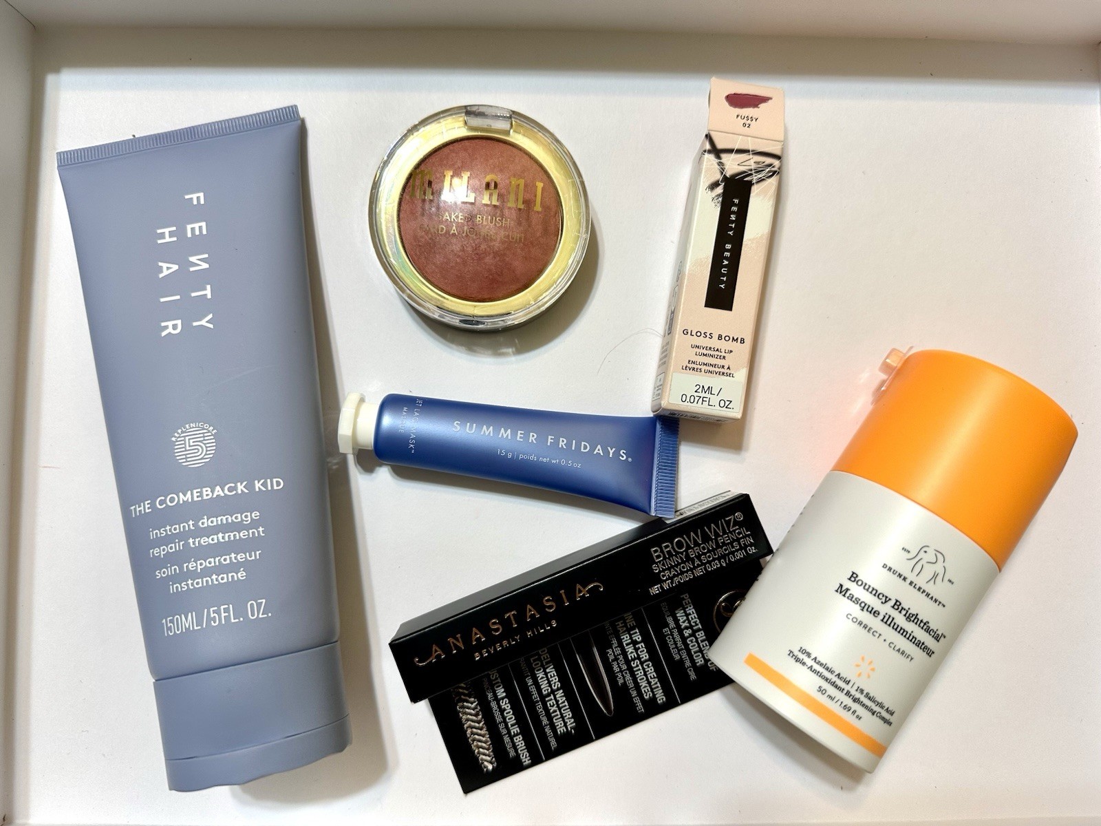 Assorted Makeup & Beauty Lot: Fenty Hair, Fenty Beauty, Summer Fridays, ABH