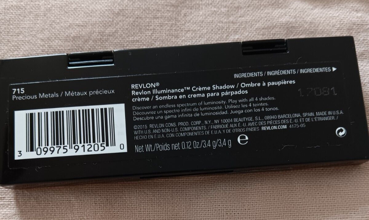 Revlon Illuminance Foundation 1 oz #305 Medium Sand Creme Shadow Palette Lot