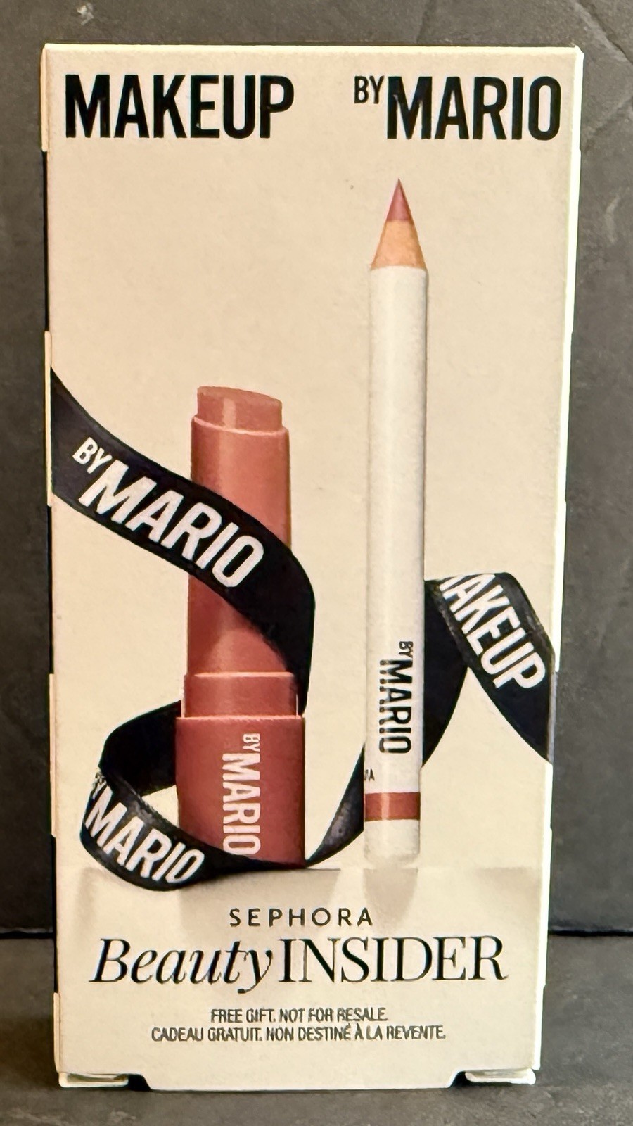 Makeup By Mario Lip Lift Duo Mini Serum Rosewood Glow Pencil Rich Mauve NIB