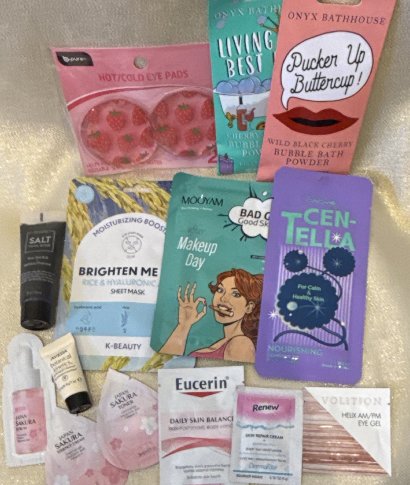 40 PC Ulta Beauty L’Oréal KleanColor Mixed Lot Makeup Skincare Perfume Bags