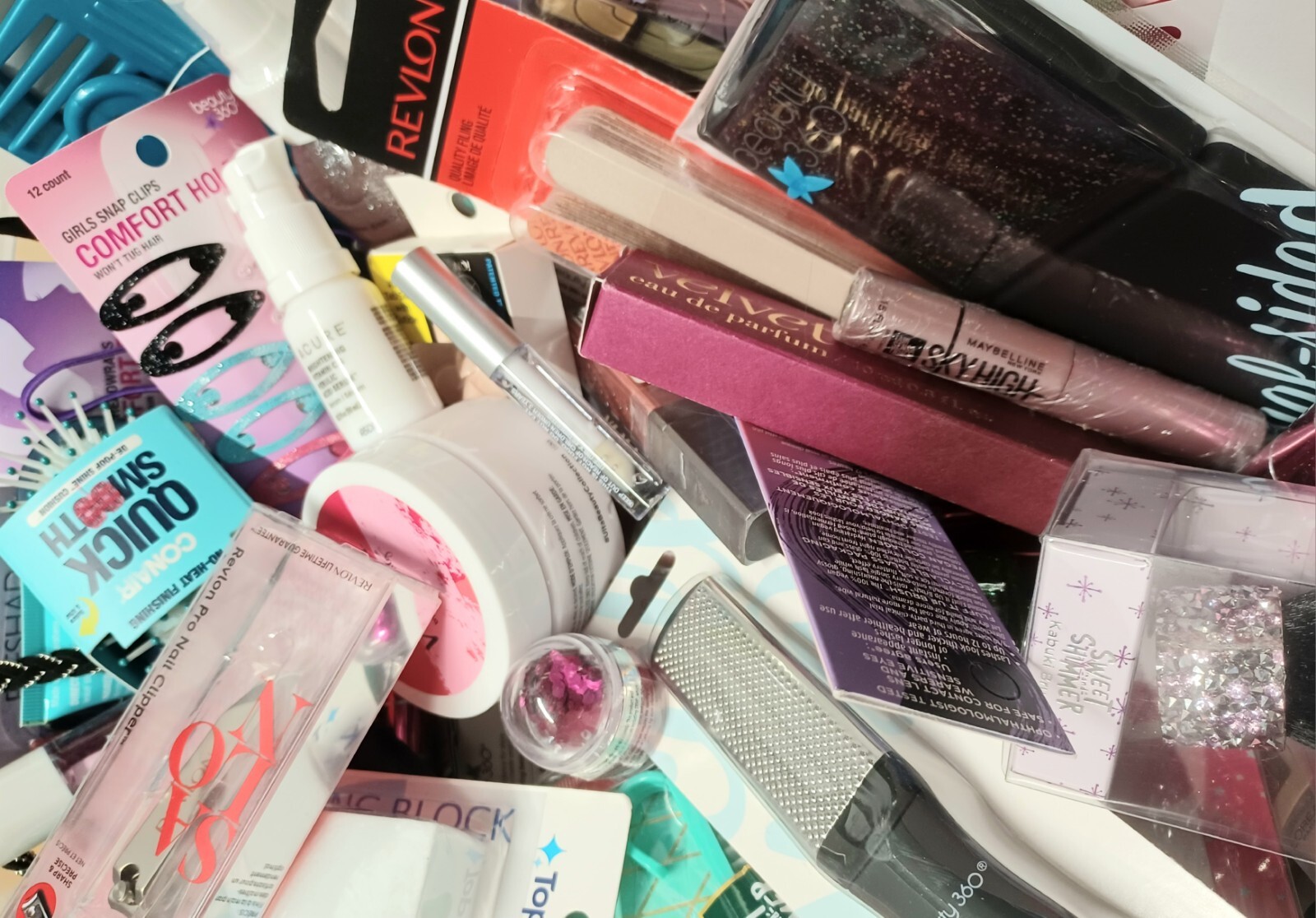 Mixed makeup beauty lot 10 pcs Assorted cosmetic Lot hair skin high end new