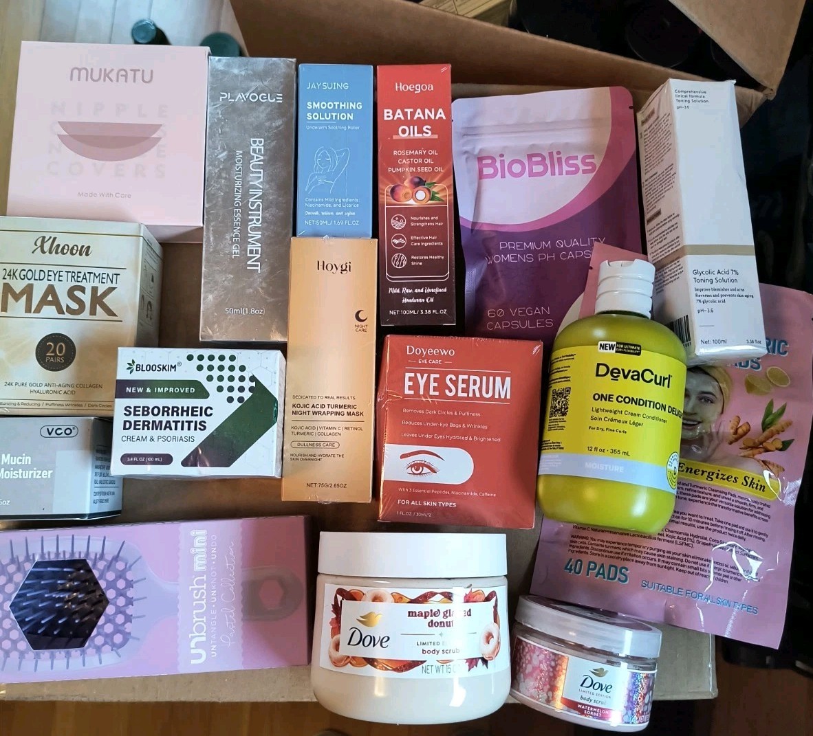 16+ Piece Beauty Skincare Lot Mixed Skincare Variety Box Full Size Plus Extras