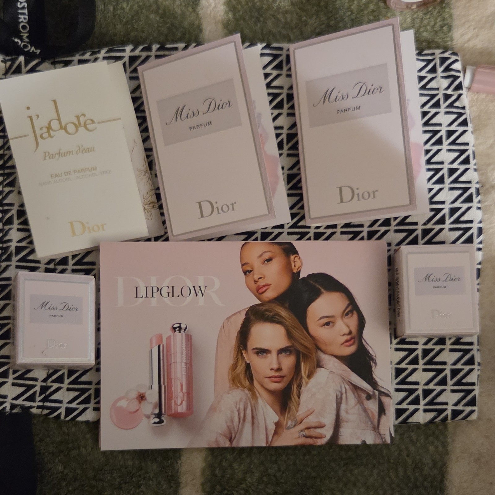 Dior Miss Dior J’adore Lip Glow Sample Size Alcohol-Free Fragrance Lot