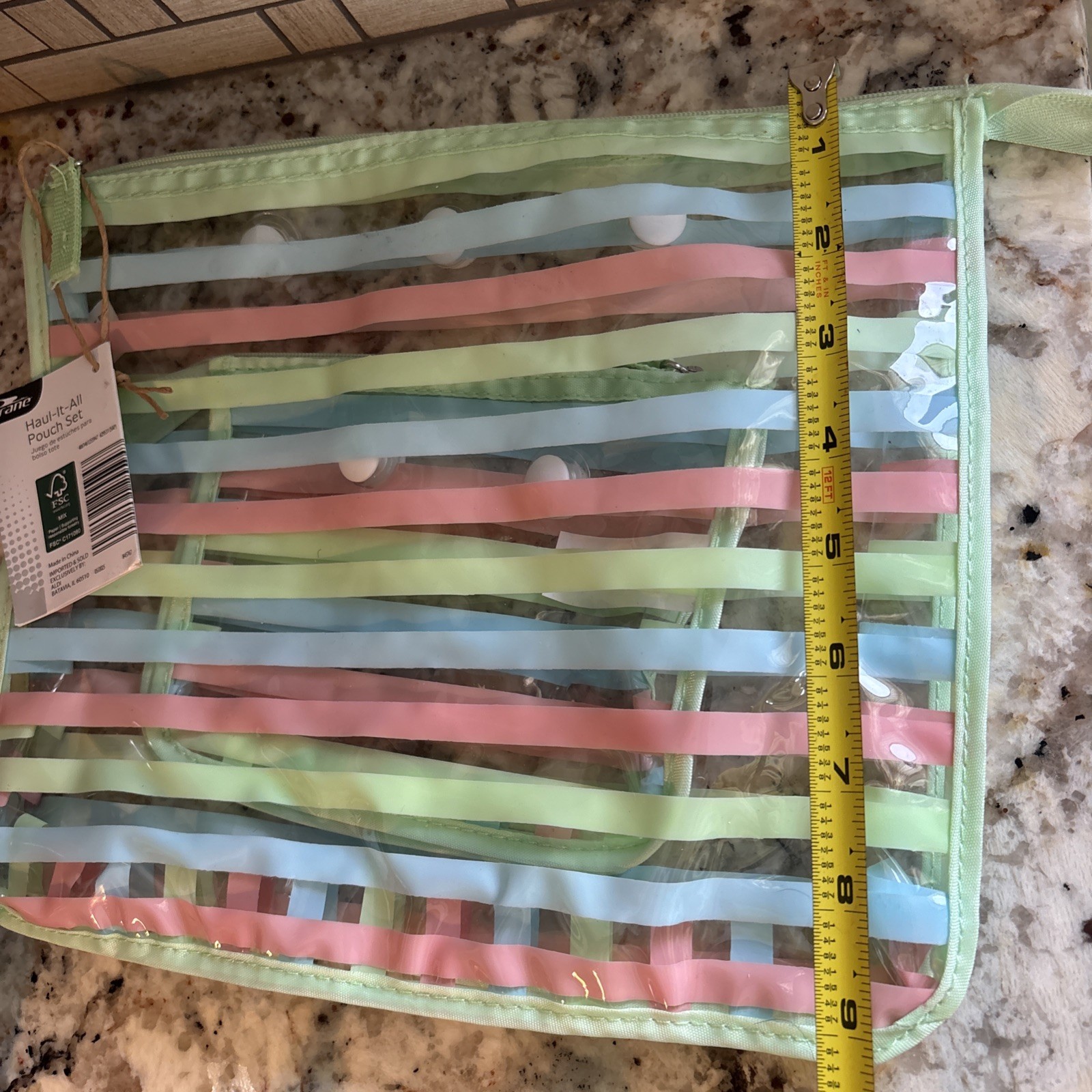 Mixed Lot Haul-It-All Pouch Set with Lancôme Anastasia NYX Full Size & Samples