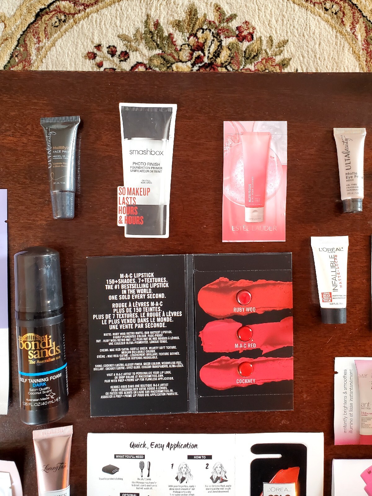 Ultimate Beauty Sample Bag – Skincare, Self-Tanning, and Makeup Samples