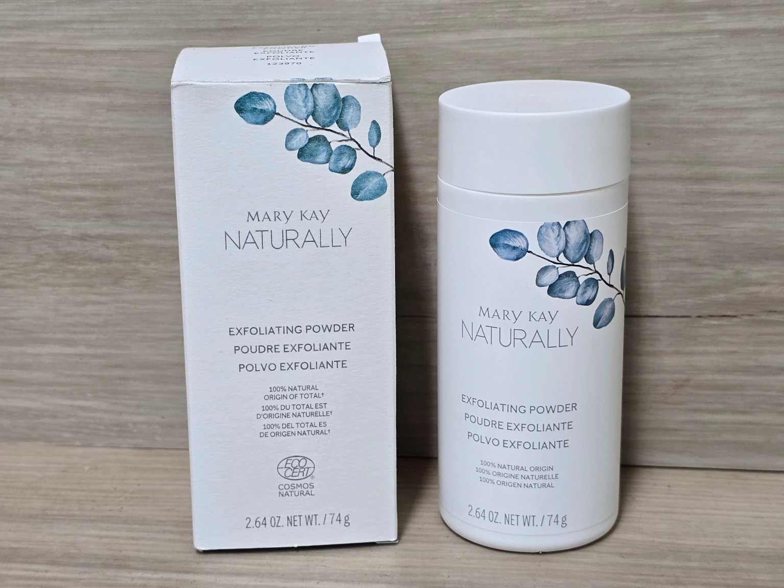 Mary Kay Naturally Exfoliating Powder 2.64 oz Normal to Dry Skin