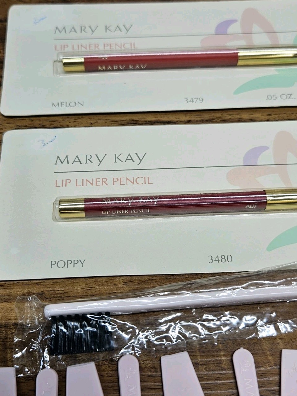Large Lot Mary Kay Samples Lips Eyes Nails Demonstrator Items Sharpeners Makeup