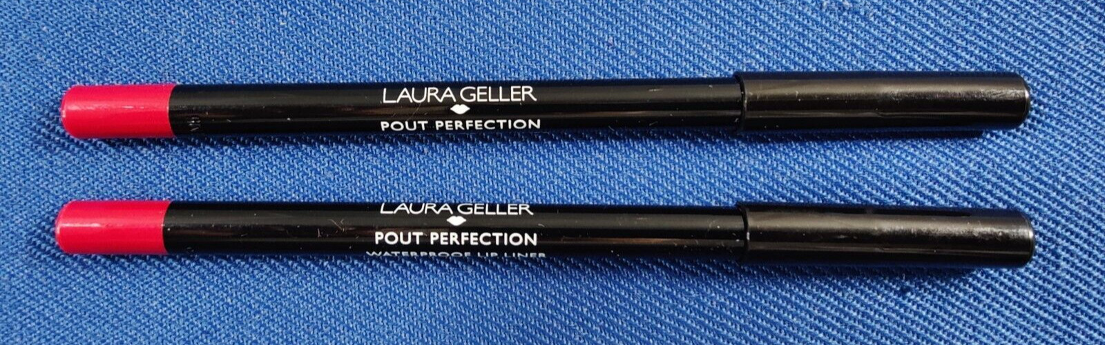 NEW LOT OF 3 LAURA GELLER BAKED LIQUID FOUNDATION & LIP LINER TRAVEL/SAMPLE SIZE