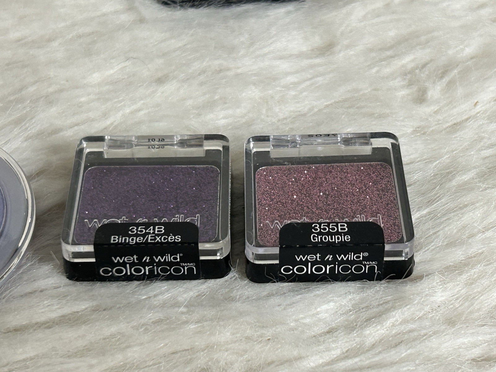 Lot of 7 Eye Makeup Elf Covergirl Wet n Wild Eyeliner Eye Shadow Glitter