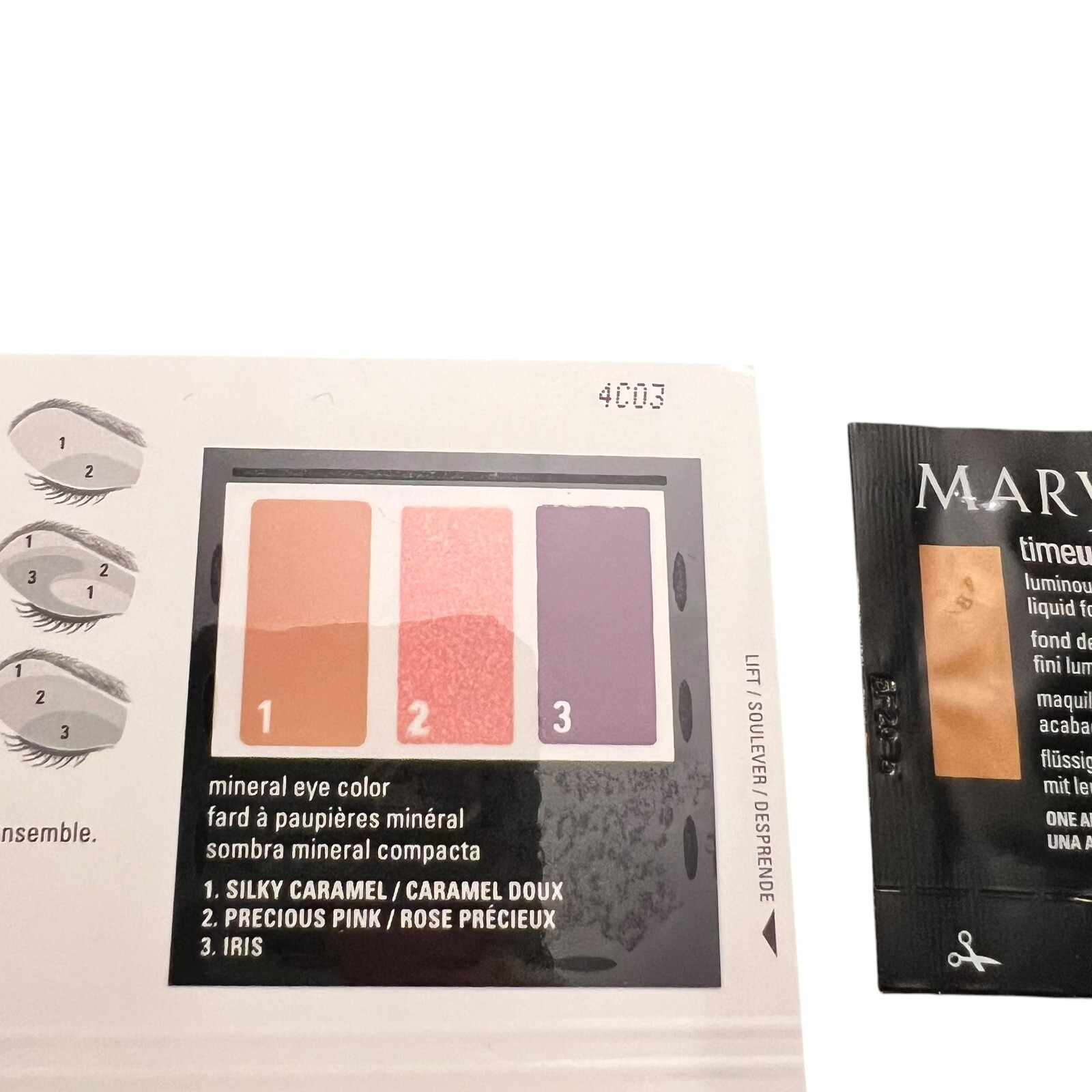 Mary Kay Lot Assorted Samples New & Discontinued Colors Single Use Travel #111