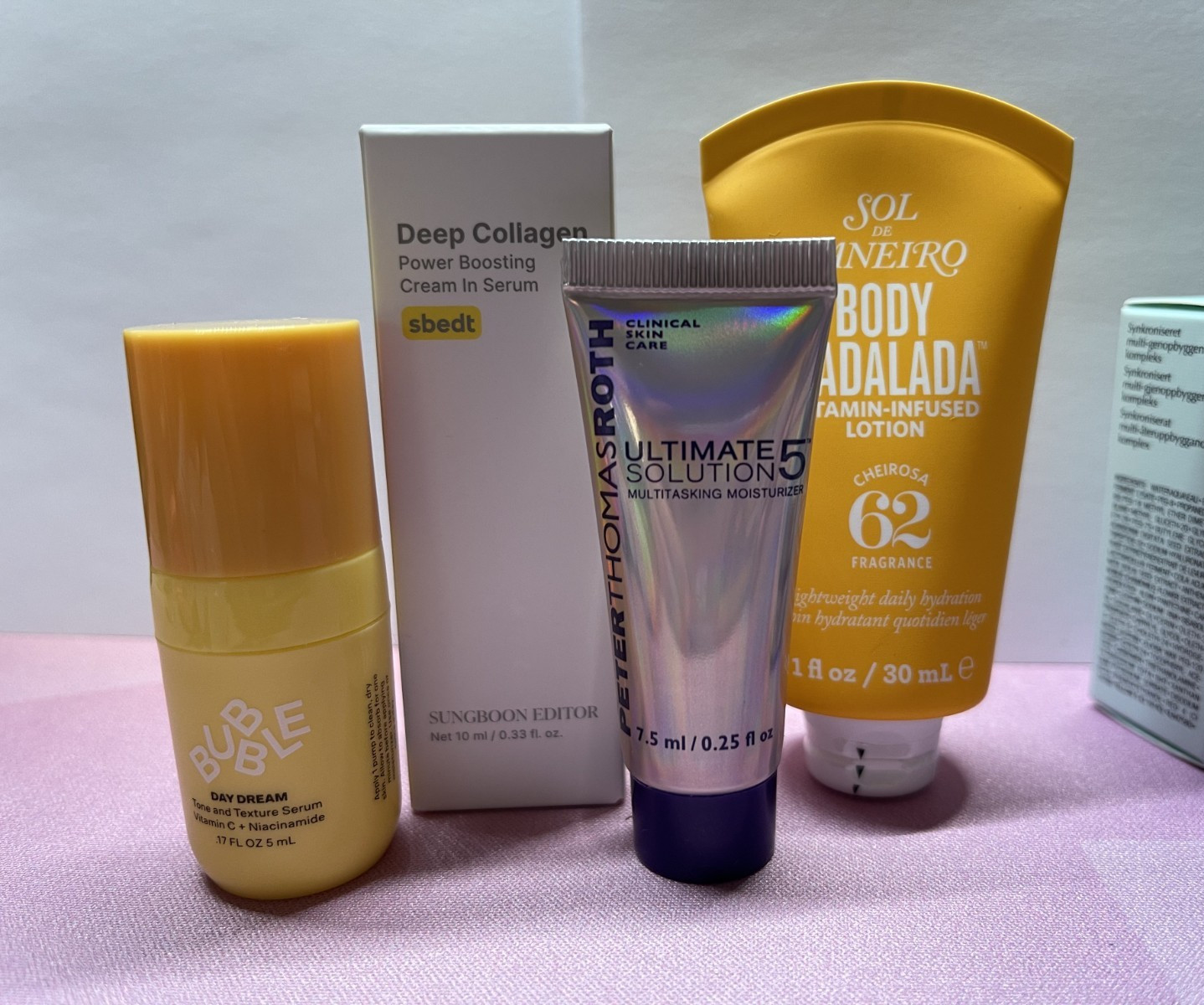 10pc Skin Care Samples Bundle Travel/Sample Size