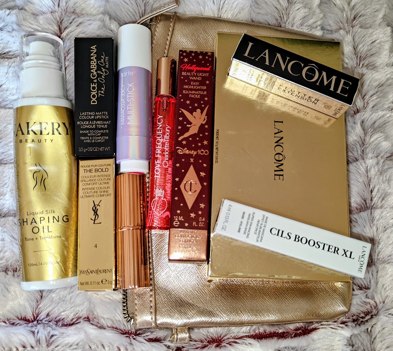 Makeup Bundle Feat: Lancome, Tarte, Dolce & Gabbana, C.Tilbury, YSL, Nakery