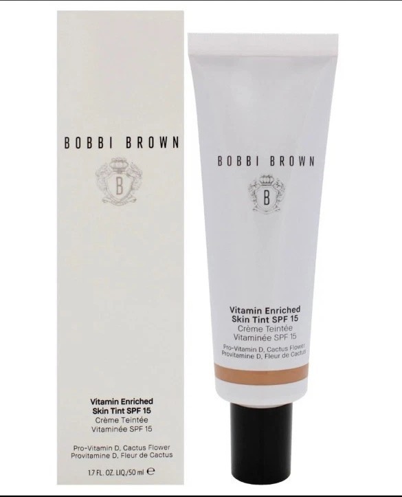 Bobbi Brown Vitamin Enriched Skin Tint SPF 15- Golden 1 – 1.7fl.oz /50ml NIB