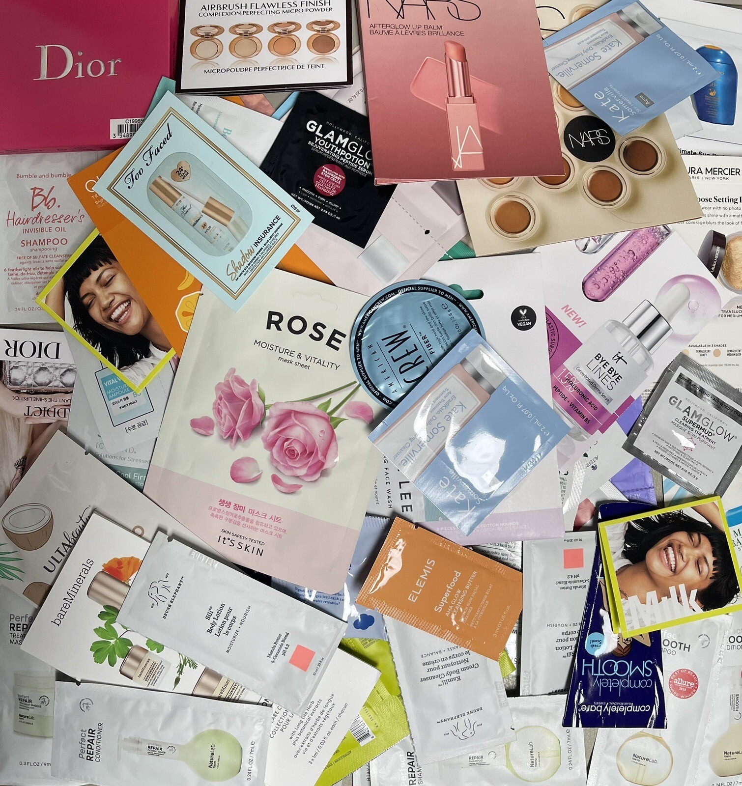 Mixed Random Lot Beauty Skincare/Makeup /Hair Travel & Sample Sizes 10 Pieces!