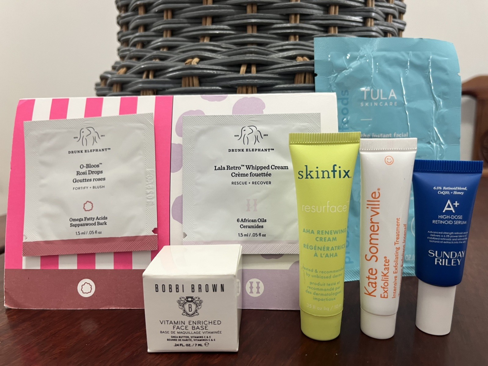LOT High End Skincare Sunday Riley, Drunk Elephant, Bobbi Brown, Kate Somerville