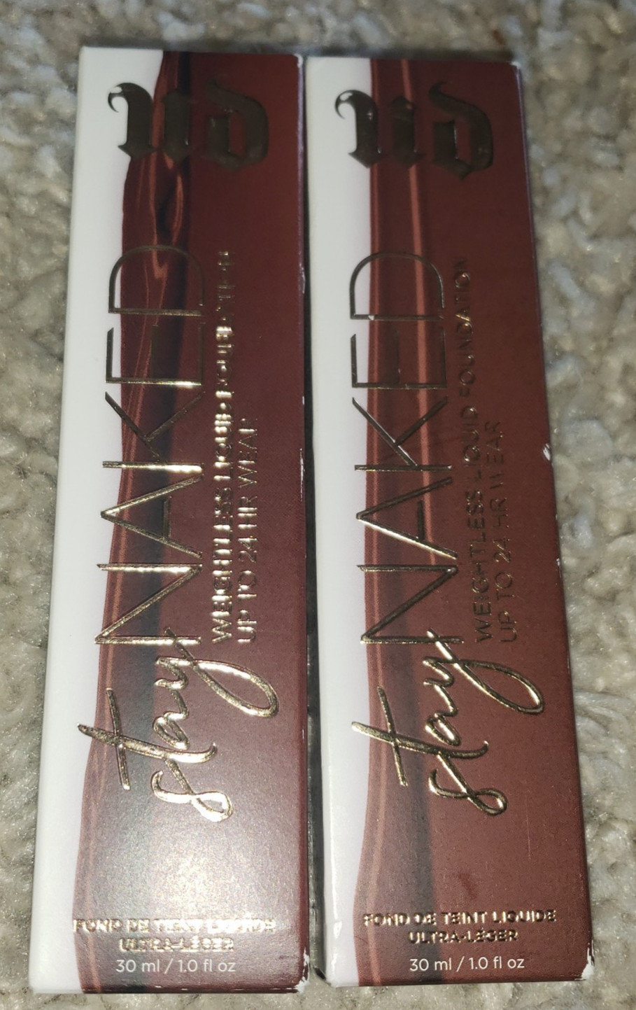 Urban Decay Stay Naked Weightless Liquid Foundation lot of 12 – Variety