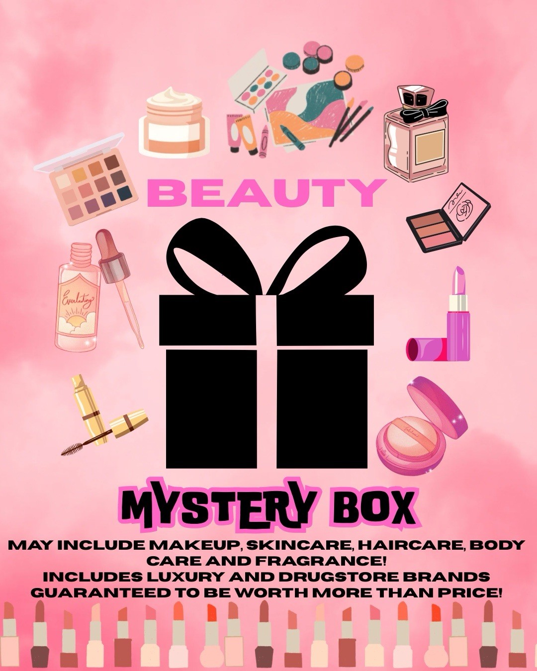 $25 Mystery Beauty Box – Brand new luxury and drugstore beauty products!