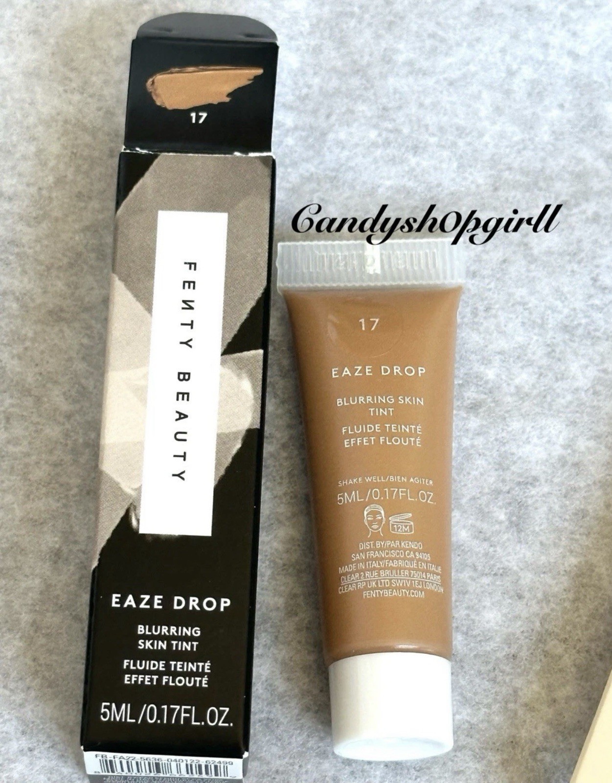 7PC Fenty Beauty Killawatt Highlighter/Stunna Lip Paint/Mascara/Gloss Bomb/Spong
