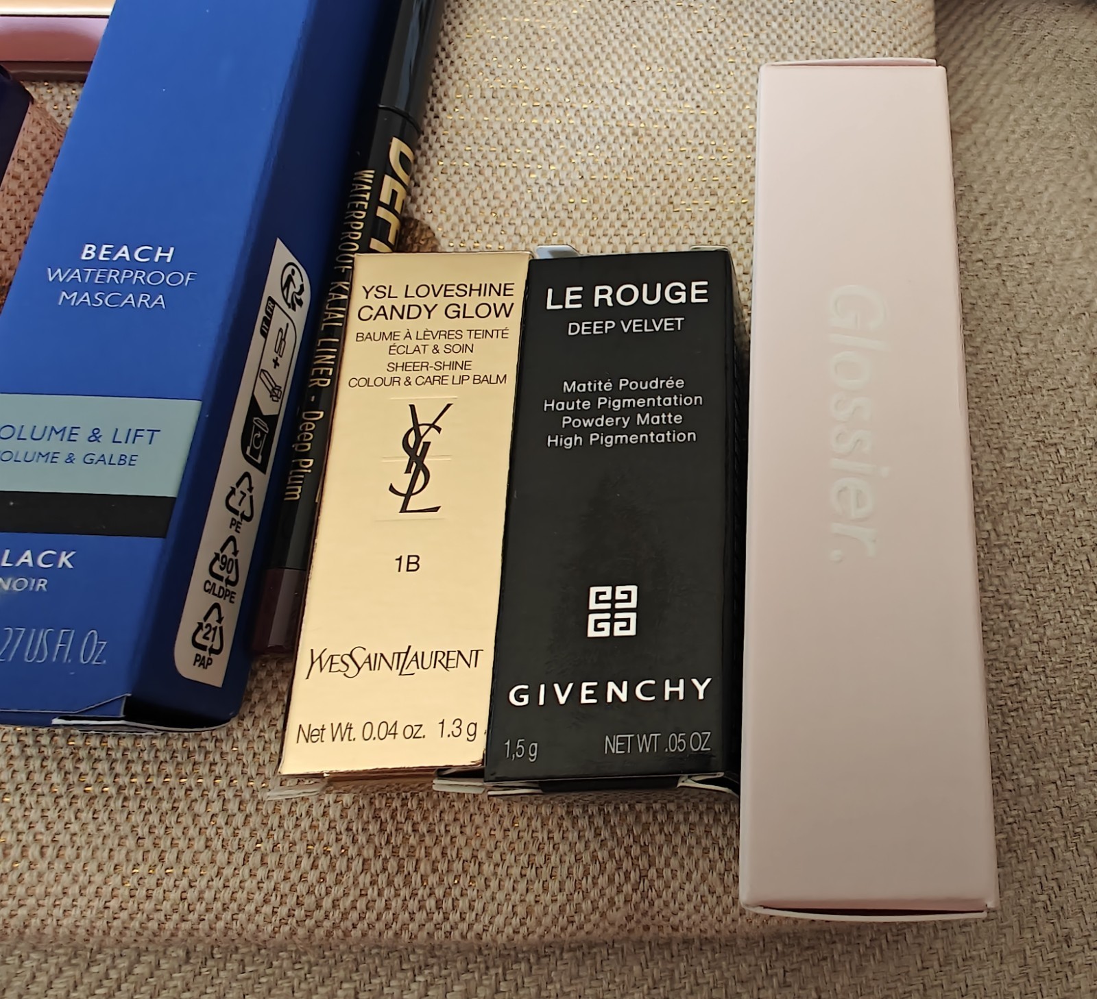 Makeup Bundle Featuring YSL, givenchy, Imayla, Glossier, Candies, Eyeko + Prada