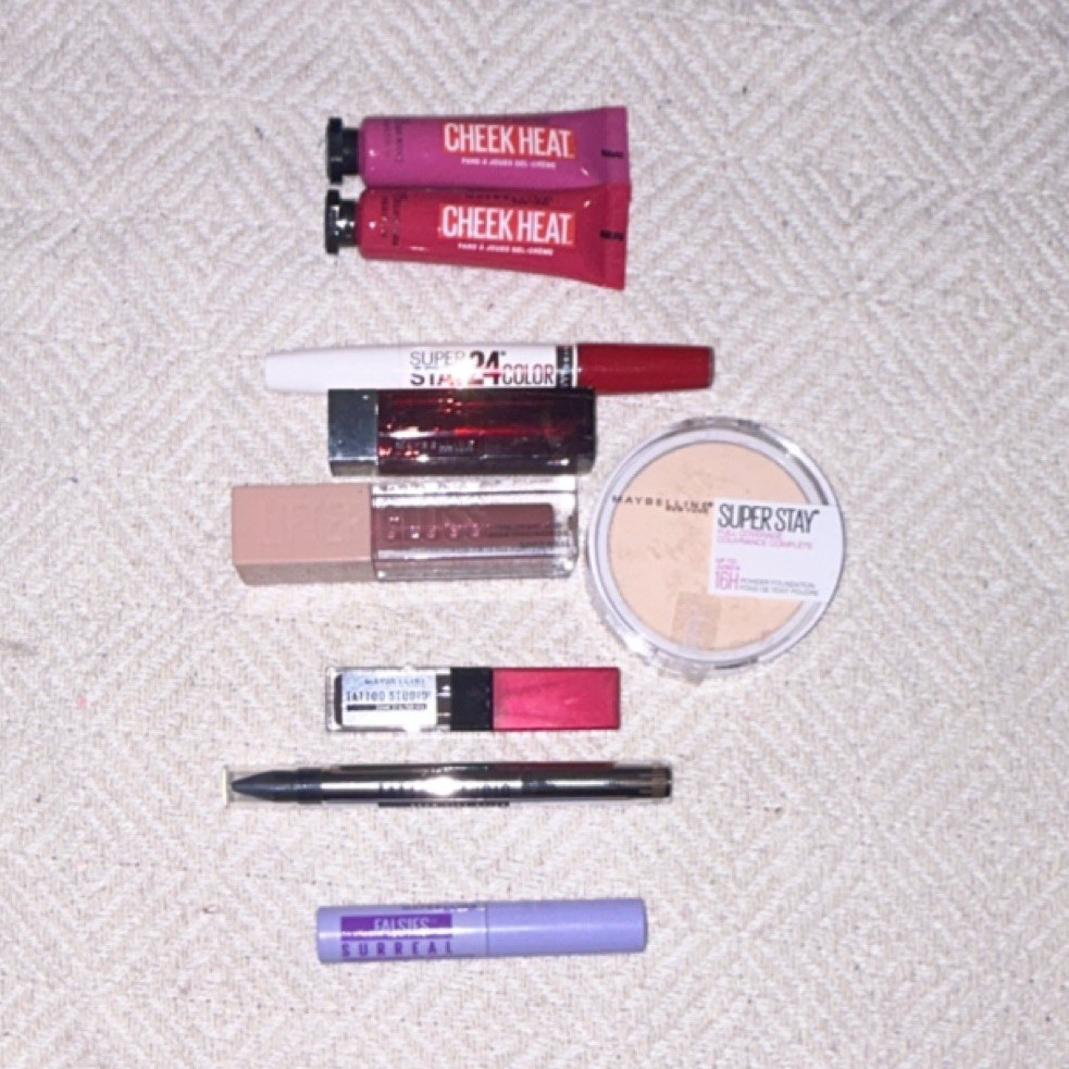 Maybelline New York Makeup Lot Cheek Heat, Super Stay, Tattoo Studio, Lifter