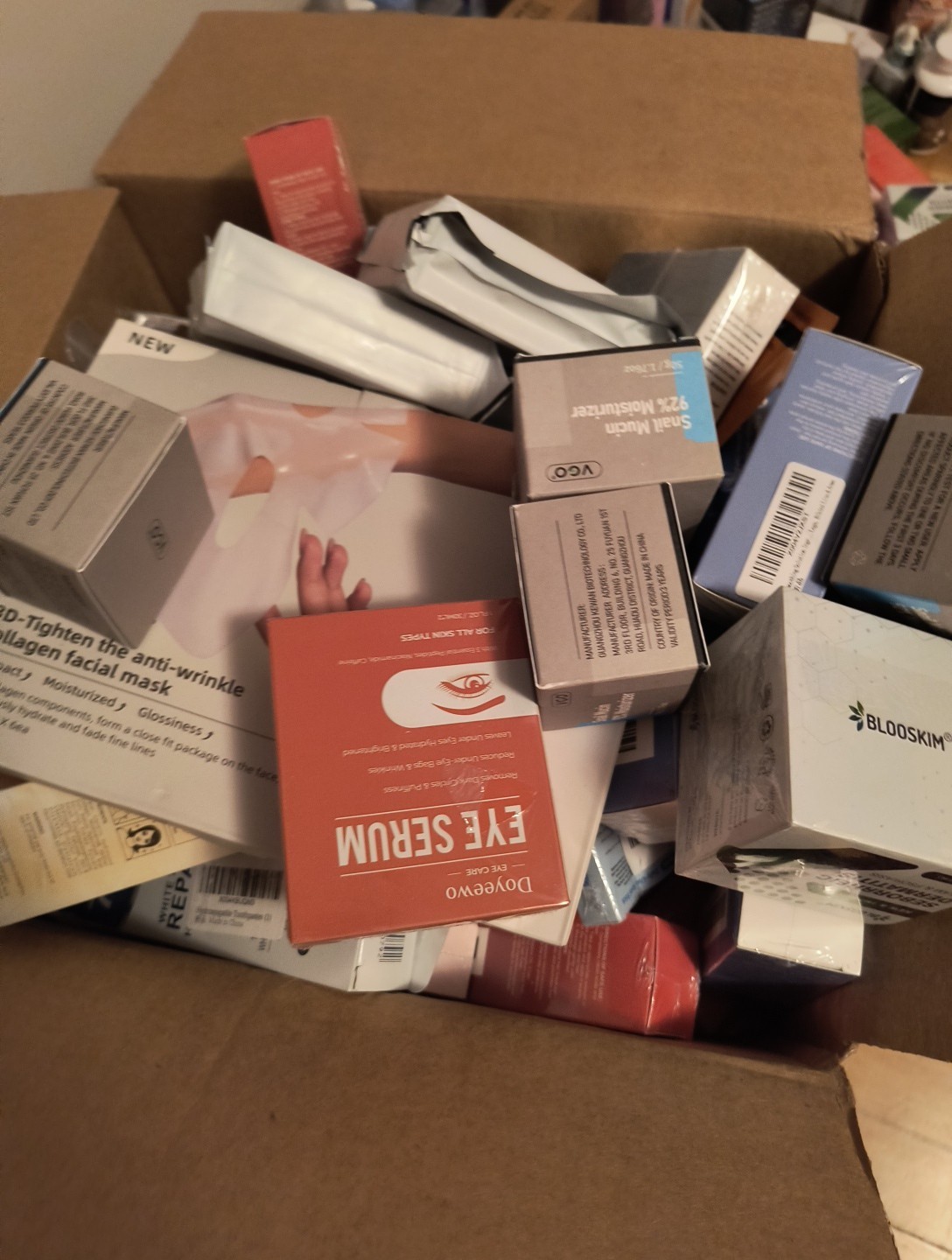 Beauty Skincare Lot 50+ Pieces Face Body Lip Eyes More Variety Box Amazon Brands