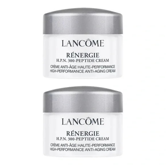 2x Lancome Renergie HPN 300 Peptide Cream, Travel/Mini Size 5ml 0.16 oz
