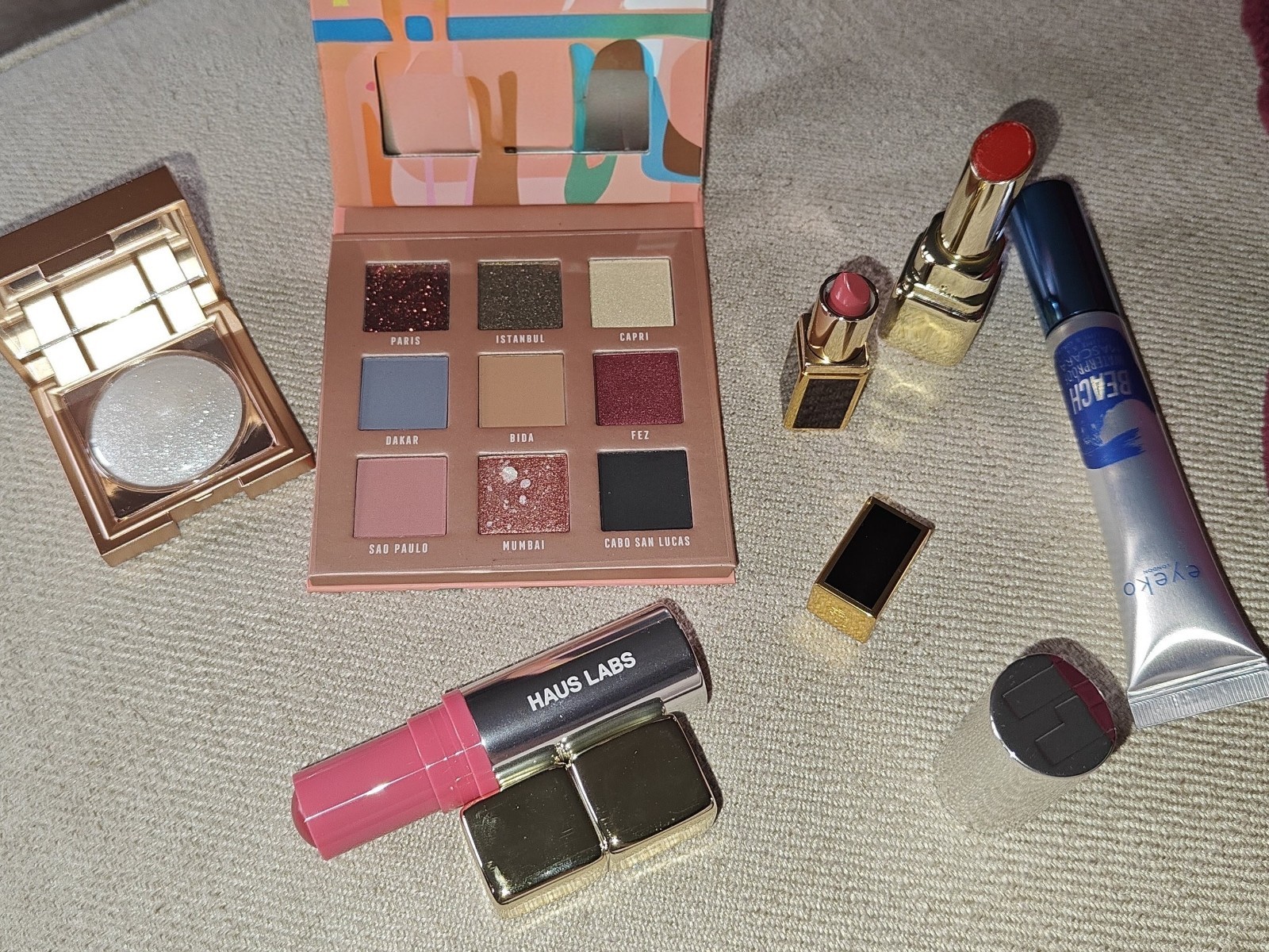 Beauty Bundle Feat: Tom Ford, Haus Labs, Guerlain, Bossy,Eyeko, Stila,Eco Tools
