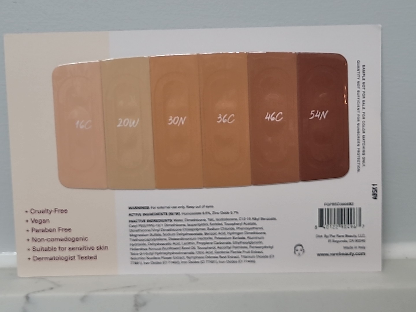 11 HIGH END TRAVEL SIZE FOUNDATION CONCEALER CARDS SAMPLES + COSMETIC BAG #GB91