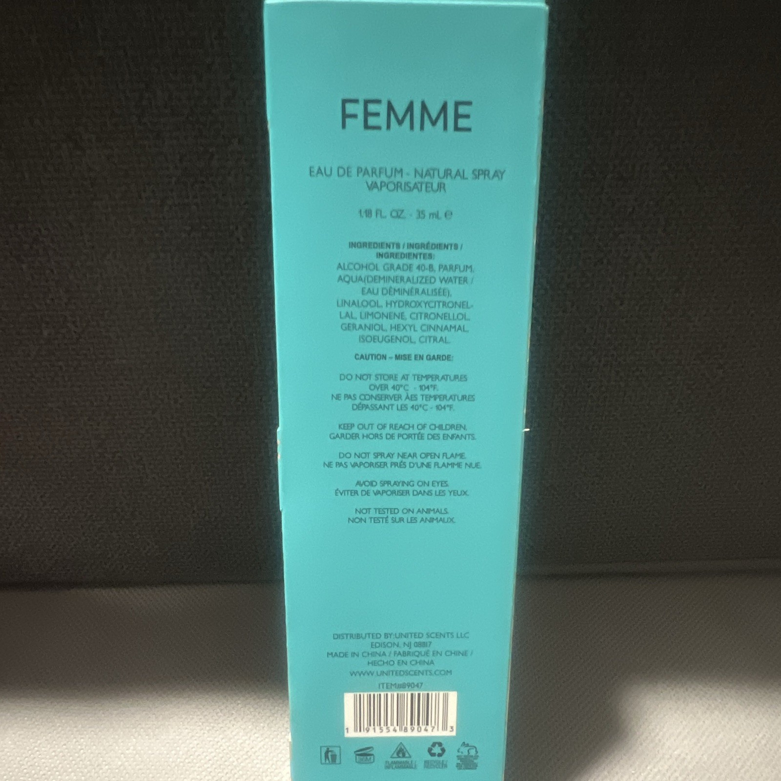 Assorted Eau de Parfum Natural Spray Mixed Lot 1.18 fl oz (35 mL) INSPIRED BY