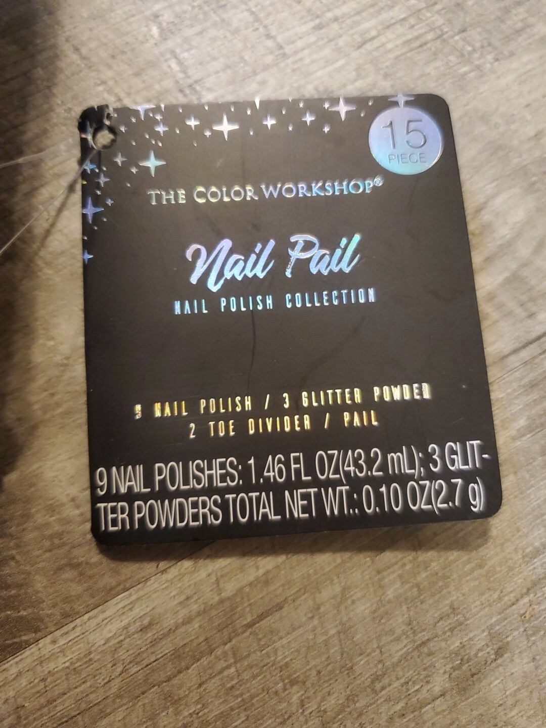 Markwins The Color Workshop Nail Pail 15 Piece Nail Polish Gift Set Brand New