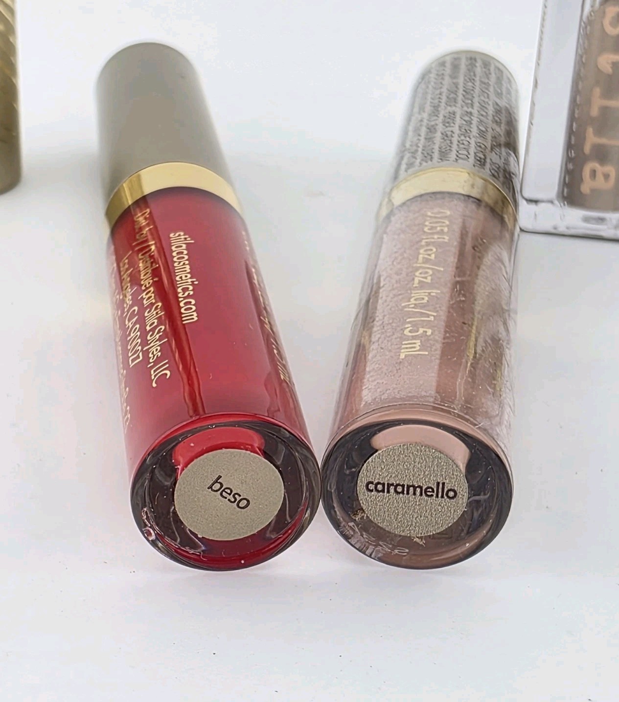 Stila Cosmetics Mini Bundle Lot Eyeshadow Starlight Kitten Karma, Lip & Mascara