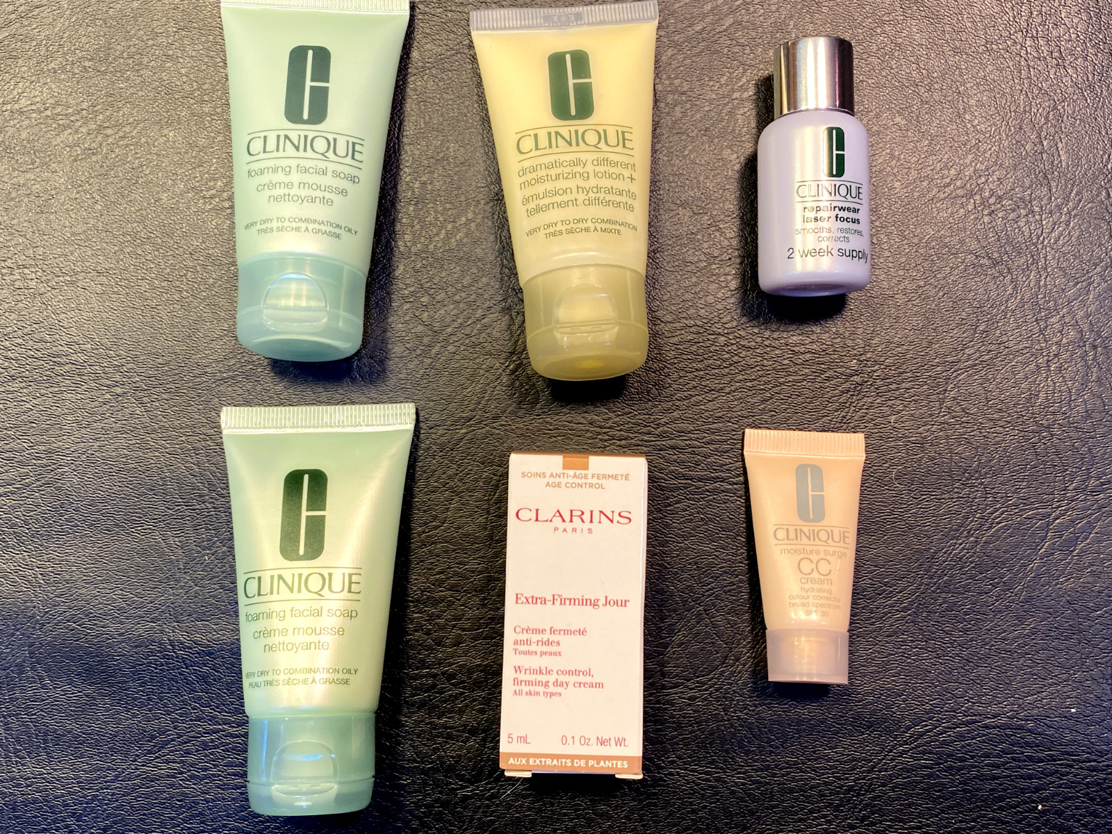 Clinique/Clarins Travel Size Lot