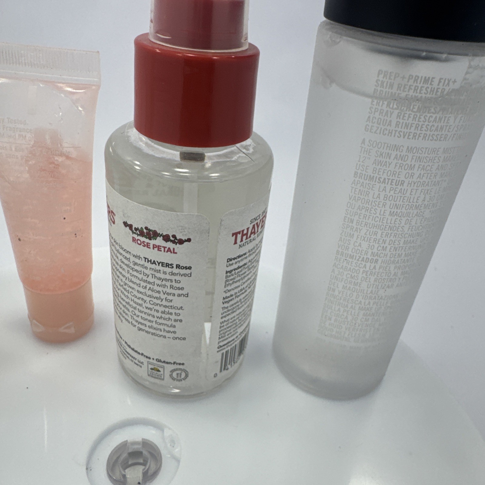 Cosmetic Lot Open MAC PREP PRIME Mary Kay Lotion Clinique Moisture Thayers Mist