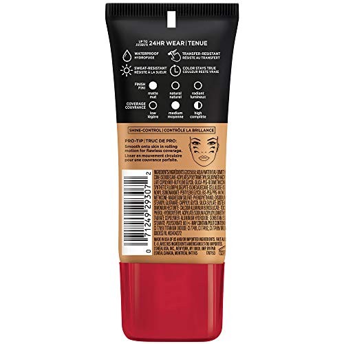 L’Oreal Paris Cosmetics Makeup Infallible 1 Fl Oz (Pack of 1) 108 Caramel Beige