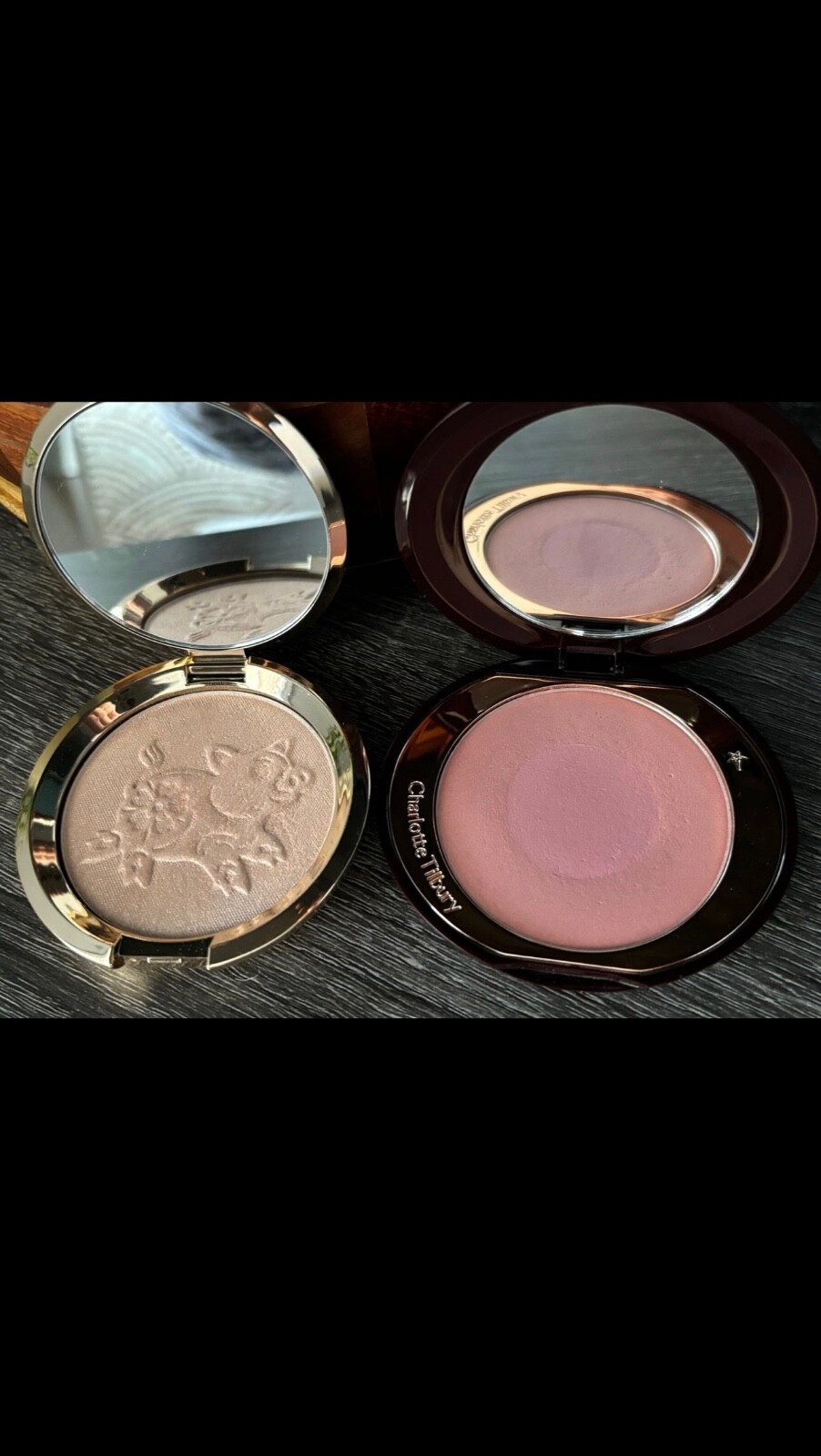 Becca & Charlotte Tilbury Full Sized Blush and Highlighter Duo