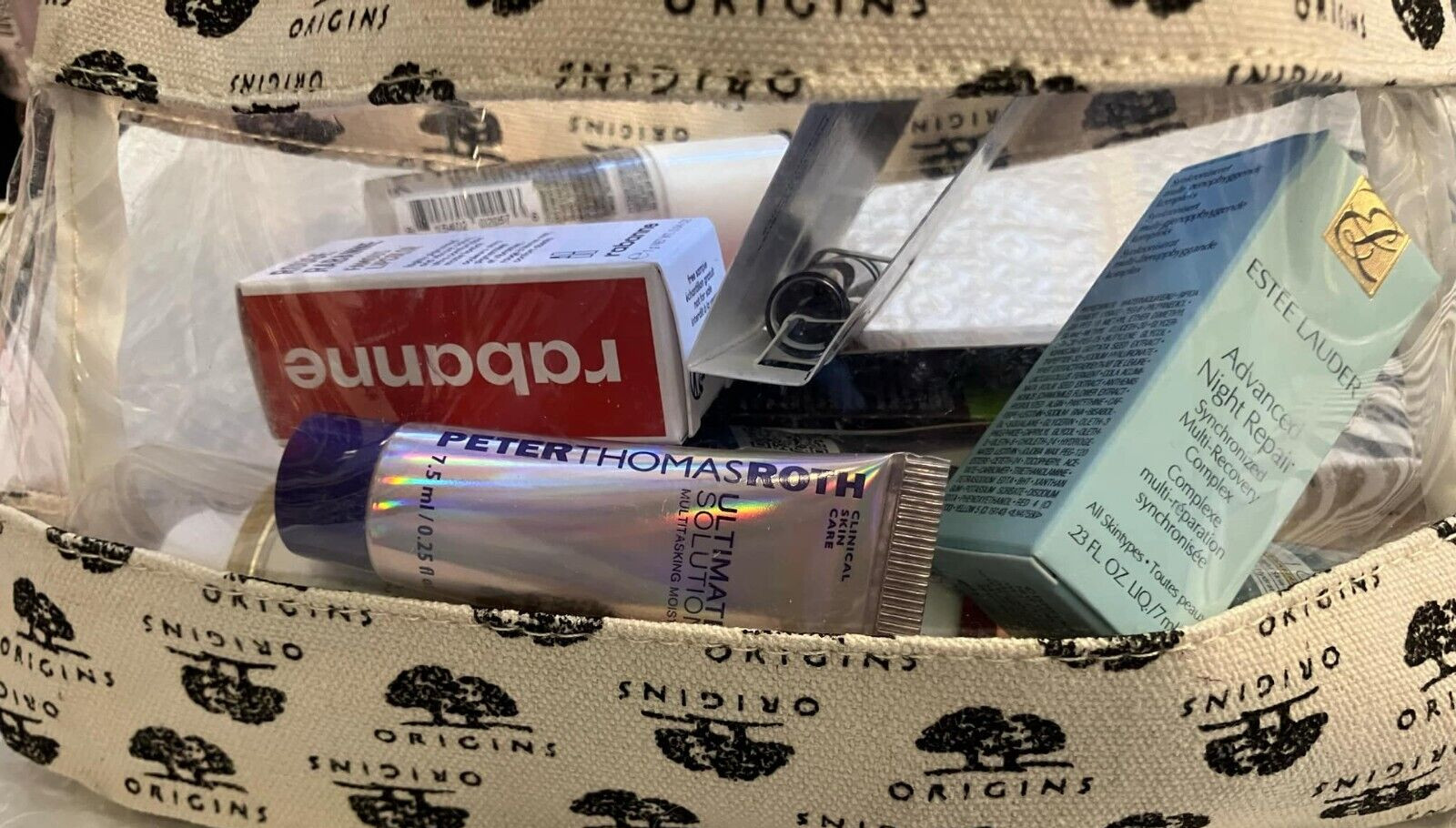 High end Lot 10 DELUXE / TRAVEL size skincare, makeup fragrance & hair samples.