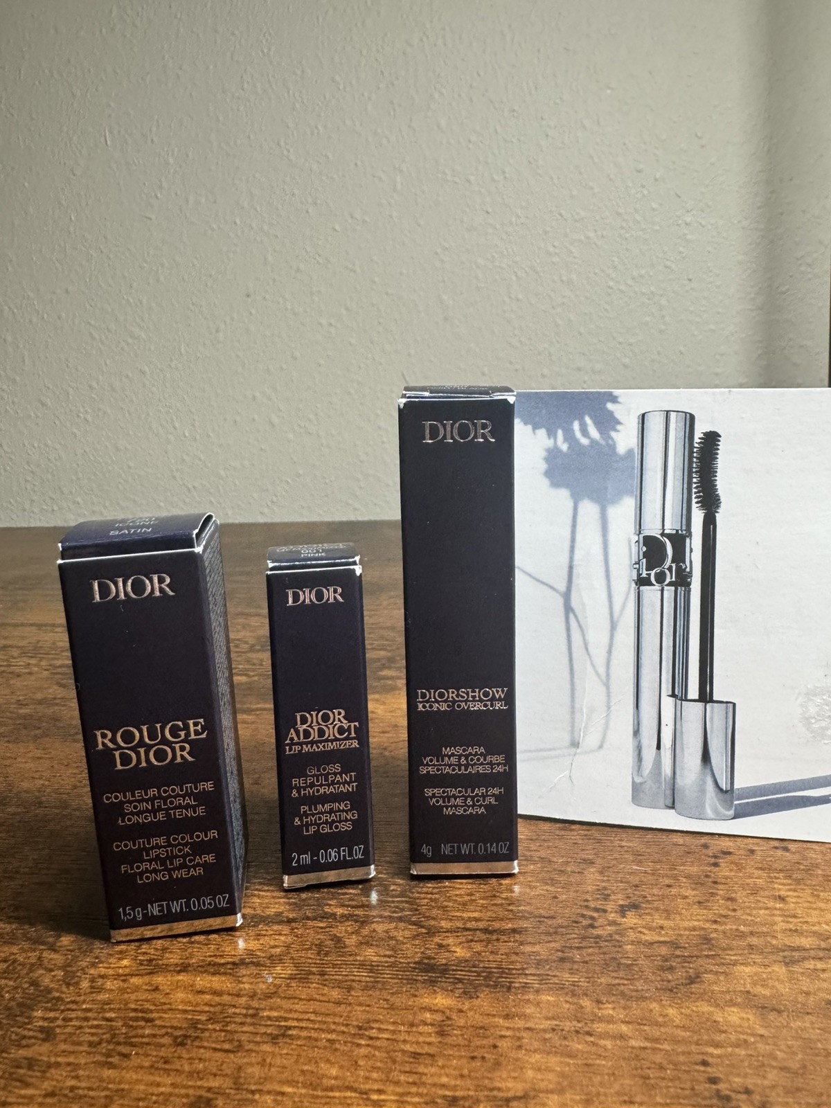 NIB ~ Miss Dior Travel Size Makeup Bundle *READ DESCRIPTION* 4PC Bundle
