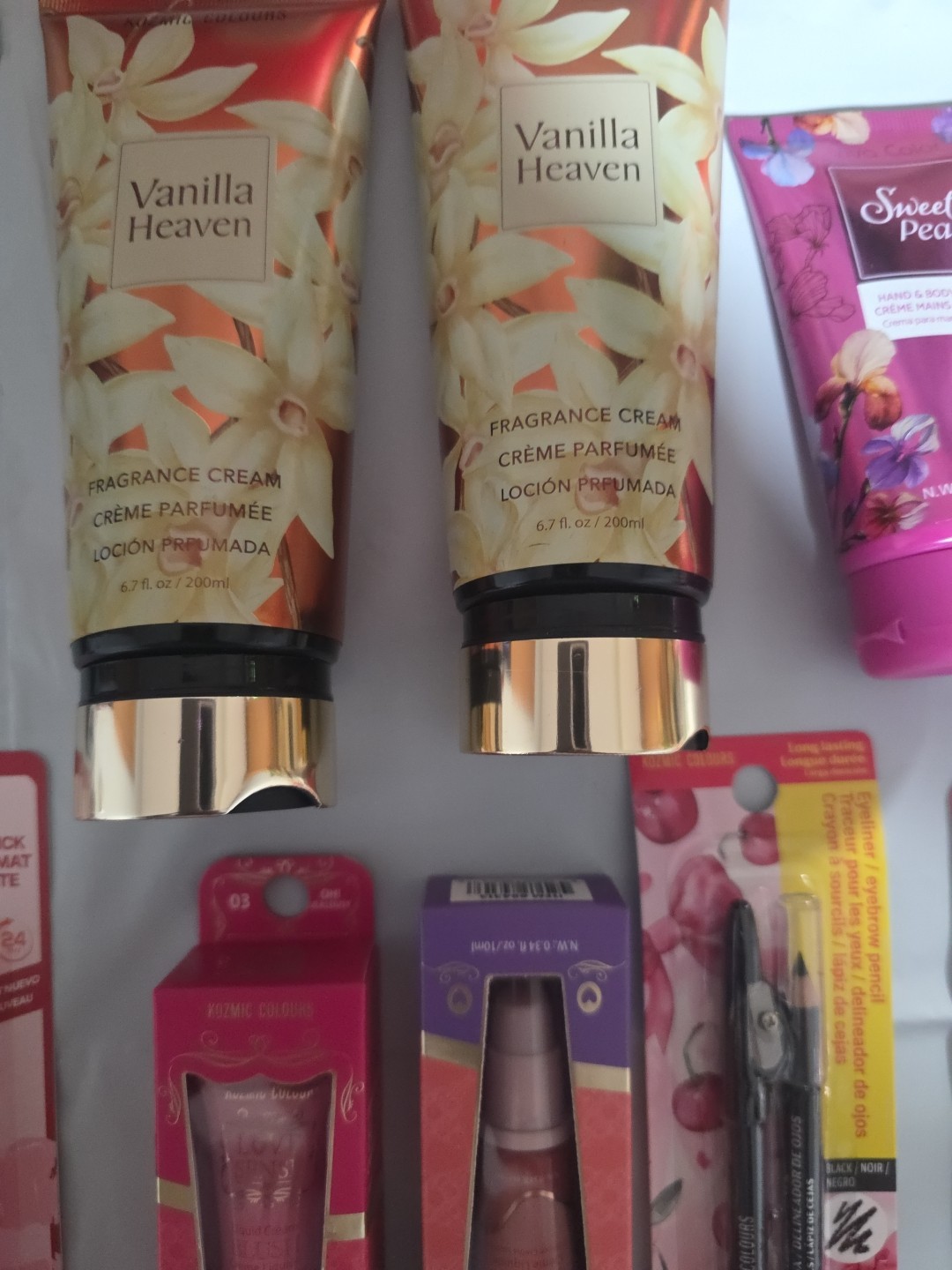 RANDOM BULK Wholesale Mixed Makeup Cosmetics 40 Pcs Lot Kozmic Colors Brand