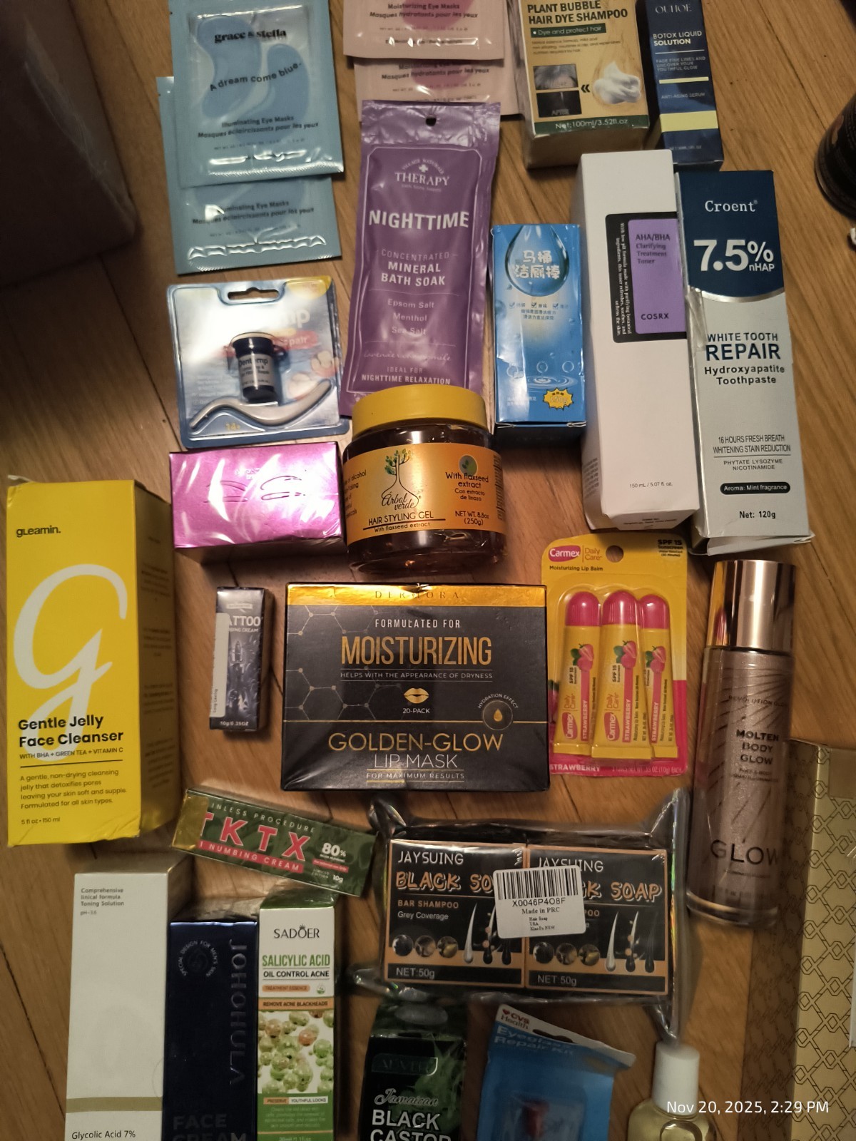 Beauty Skincare Lot 28+ 12 Bonus Pieces Various Brands Face Body Lip & More