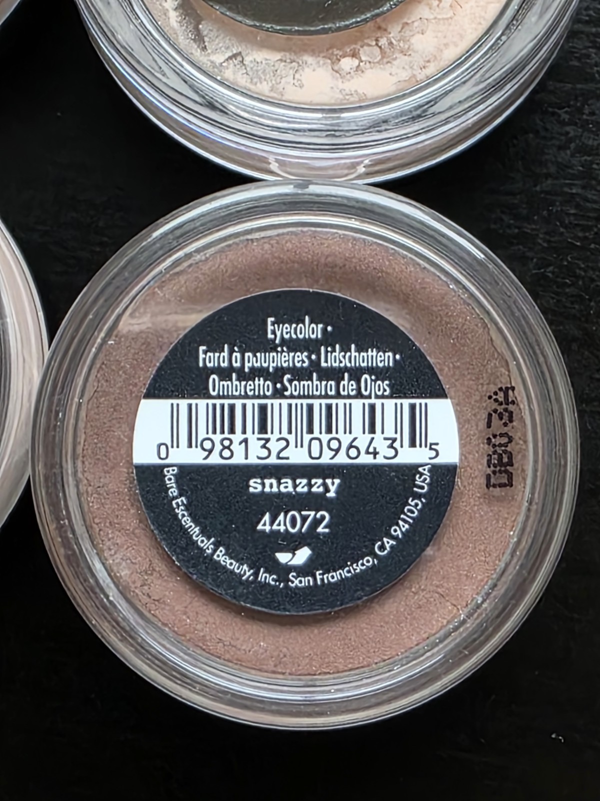BareMinerals Original Mineral Veil Finishing Face Powder & Snazzy Eyeshadow Lot