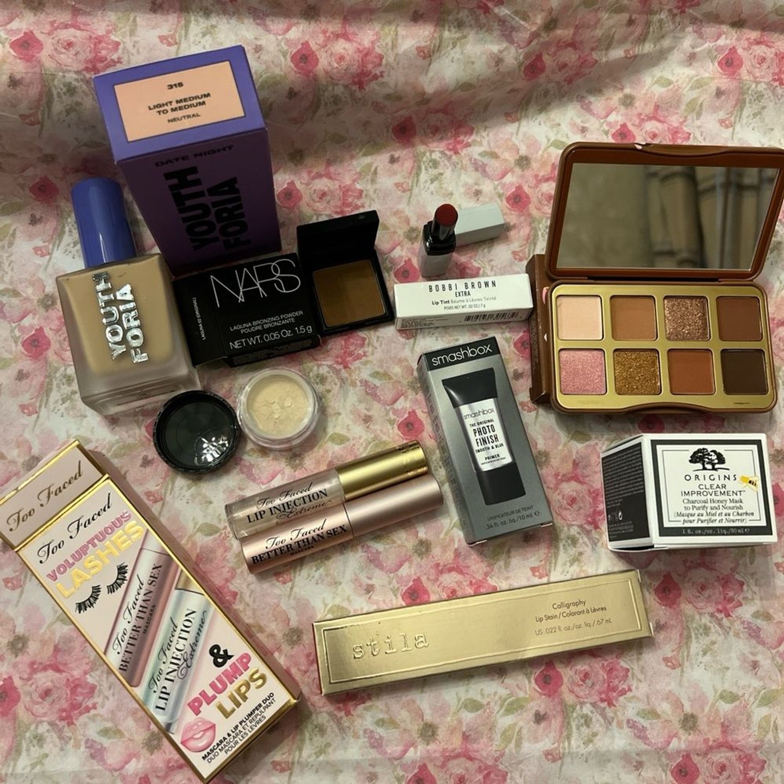 Too Faced, Nars, Youth Foria, Origins, Bobbi Brown 10pc Bundle Sephora Ulta
