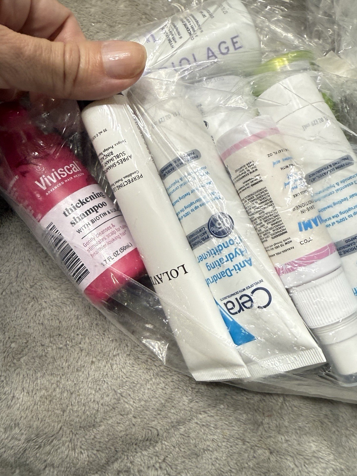 Set 12 Pc ULTA Hair Bundle Lot Olaplex Biolage TIGI CeraVe IGK New Sealed Travel