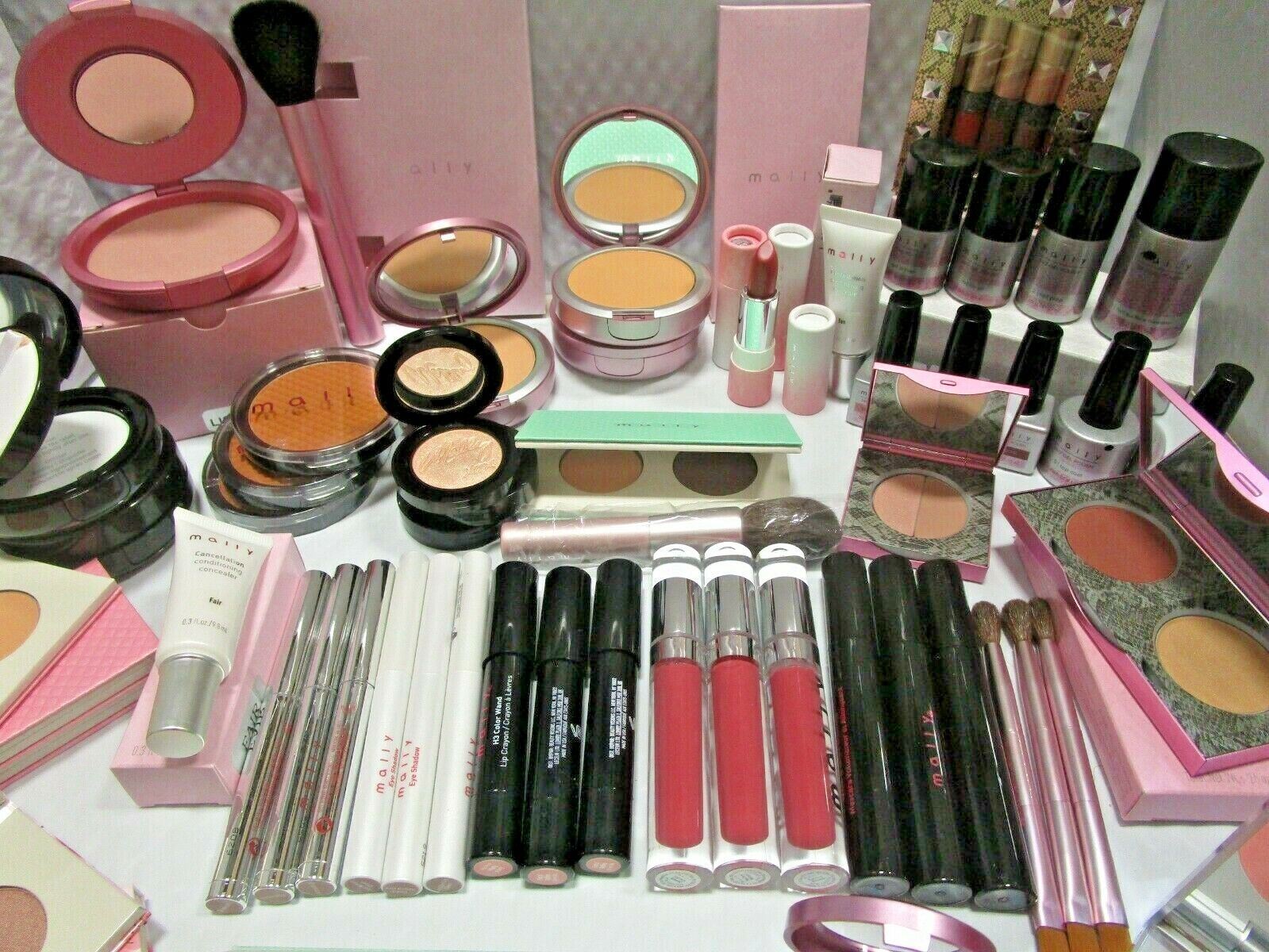 MALLY MEGA LOT ASSORTED MAKEUP PRODUCTS – AMAZING DEAL (LOT OF 25)