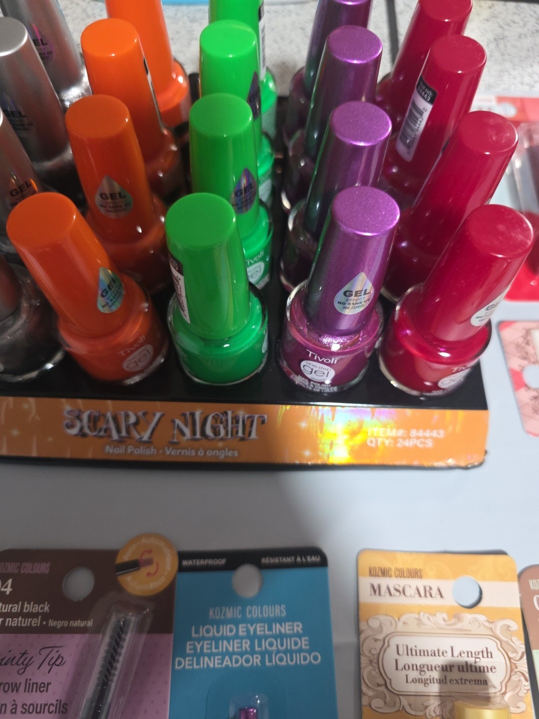 RANDOM BULK Wholesale Mixed Makeup Cosmetics 40 Pcs Lot Kozmic Colors Brand