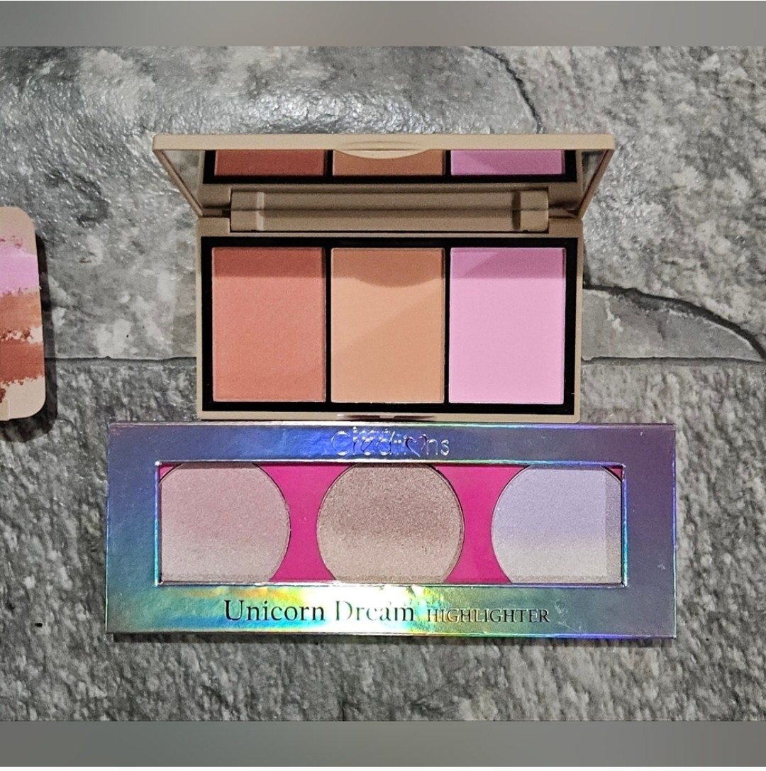Unicorn Dream Highlighter Palette & Jason Wu Beauty Blush Palette BNIB